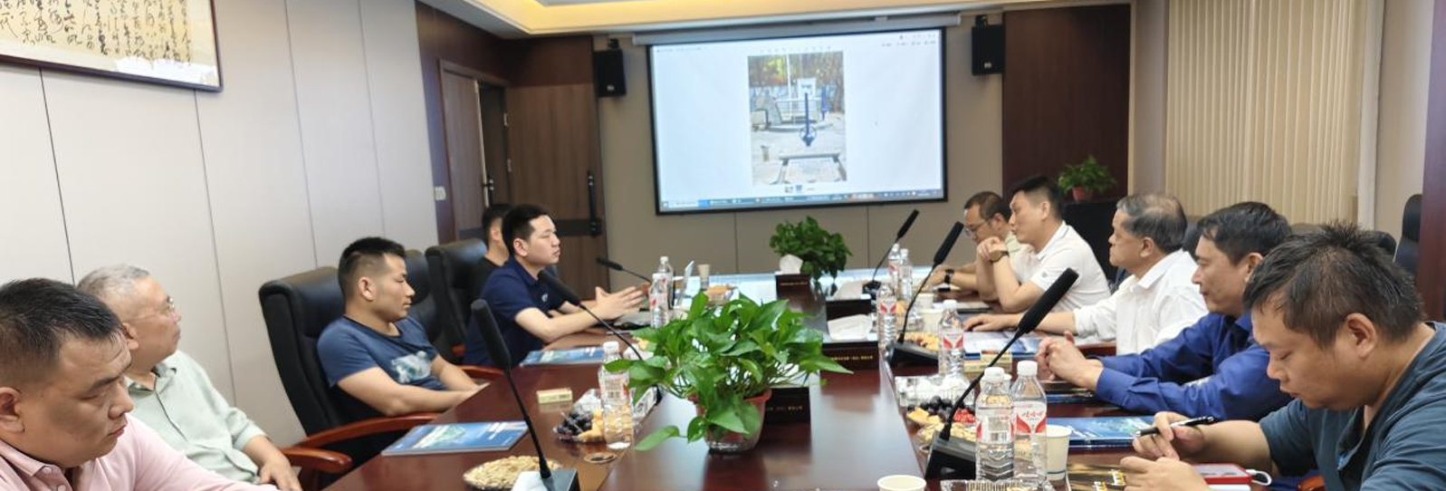 加快發(fā)展節(jié)能環(huán)保三年行動方案推進中丨副會長蘇琦一行前往中琢智慧考察，探尋內(nèi)循環(huán)路徑